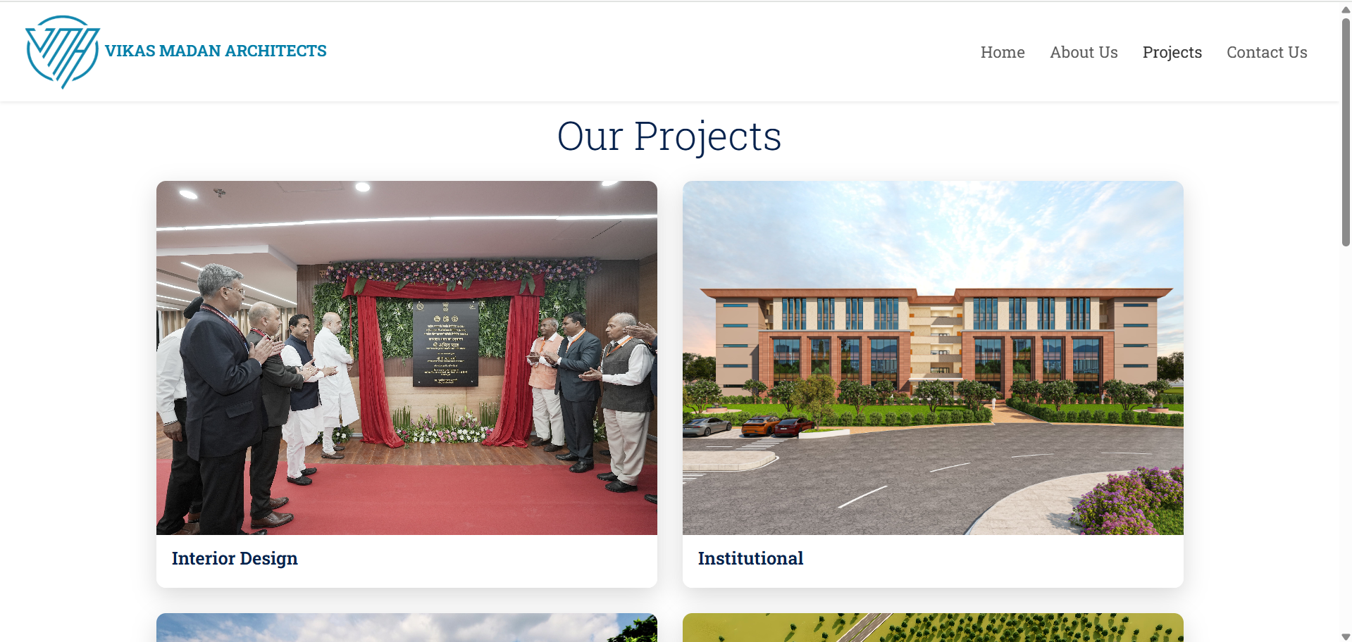VM Architects New Website